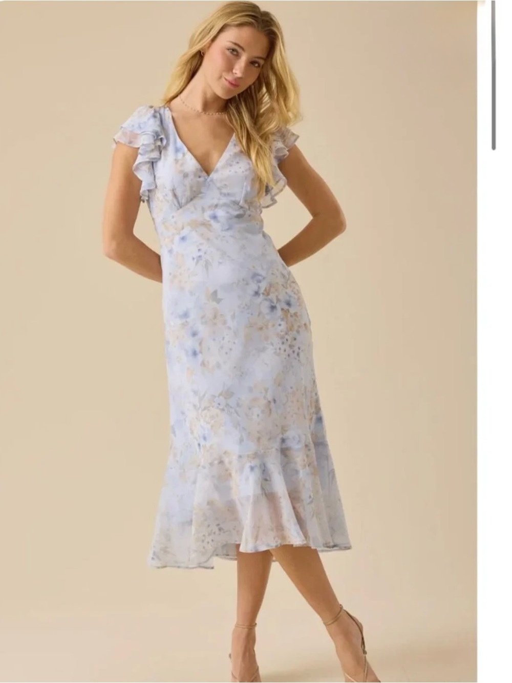 NWT Altar'd State Miram Midi Dress sz M
